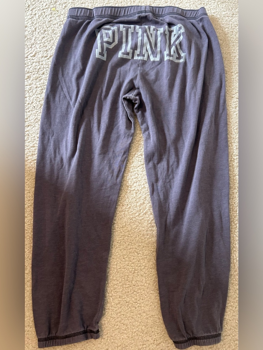 PINK vintage Victoria's Secret joggers, muted purple, M